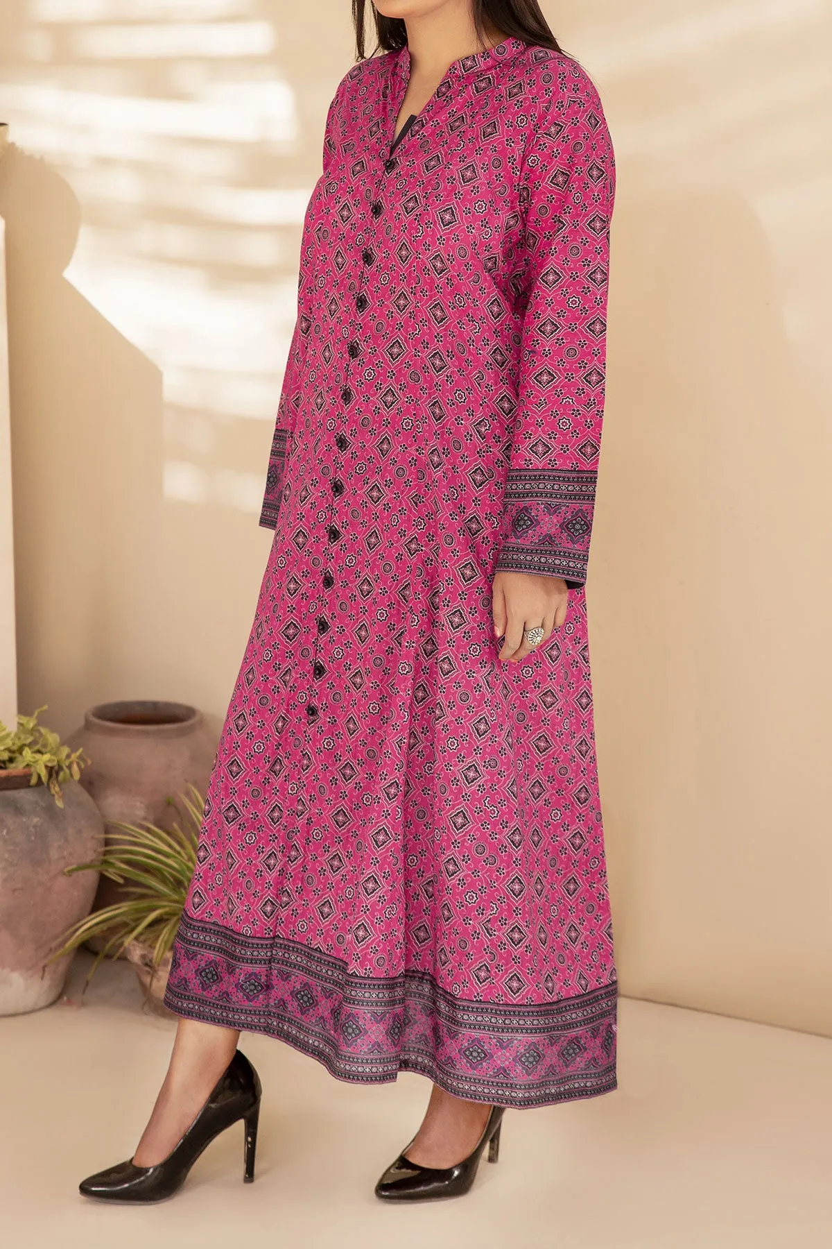 1 PIECE DIGITAL PRINT KURTI | DPCK-148