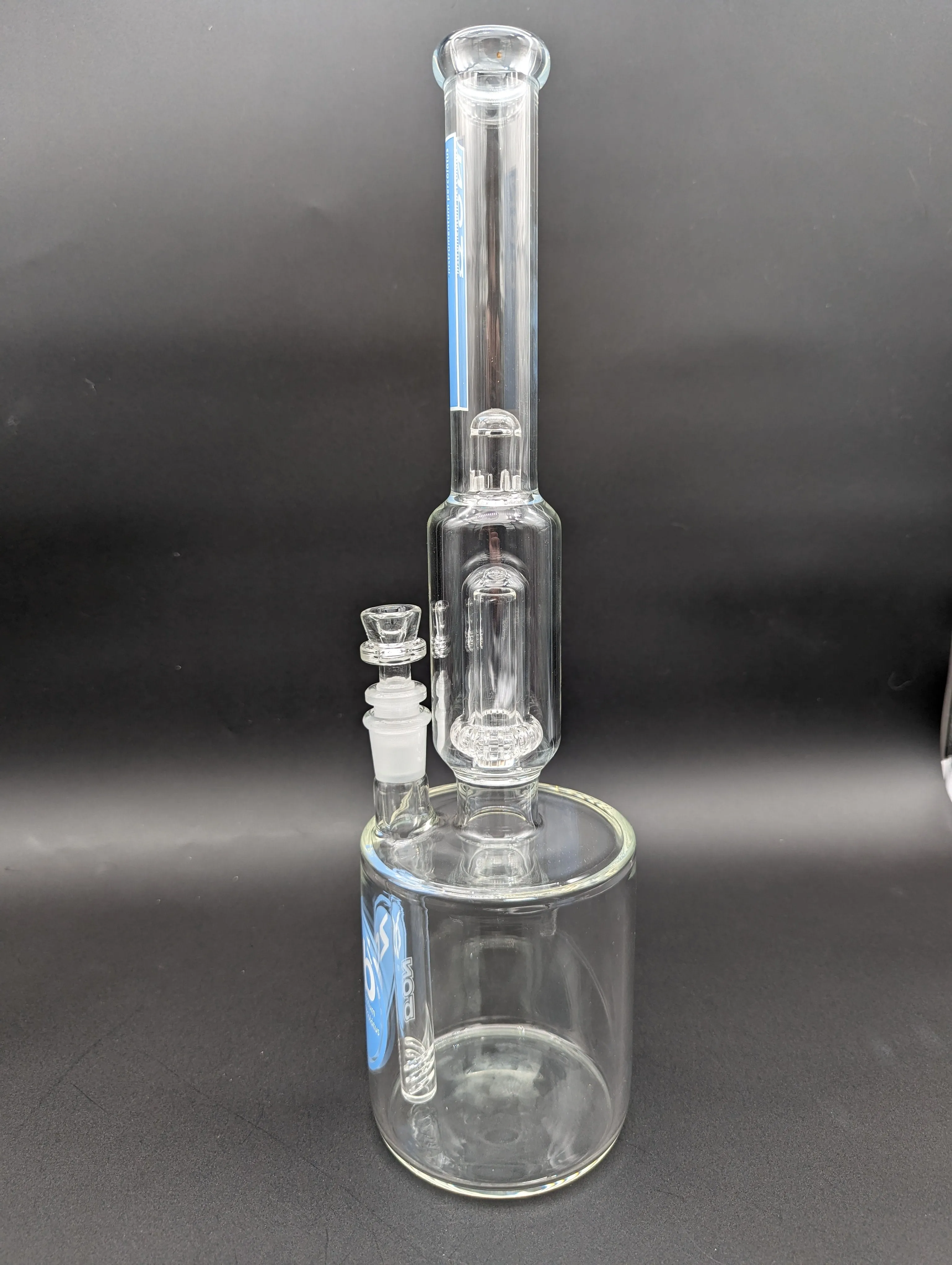 16 Zob Glass Beaker Can Bong w/ UFO Perc