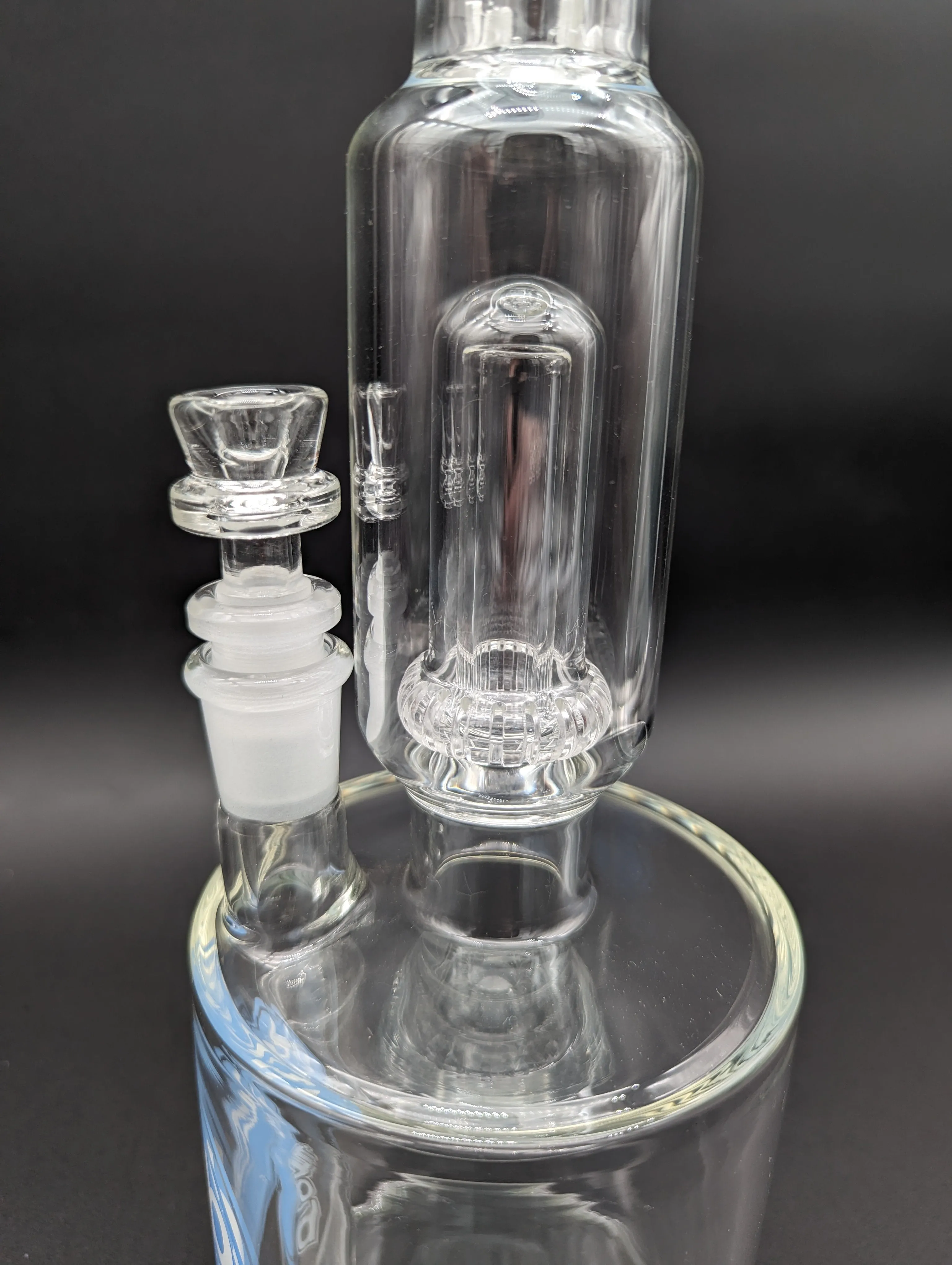 16 Zob Glass Beaker Can Bong w/ UFO Perc