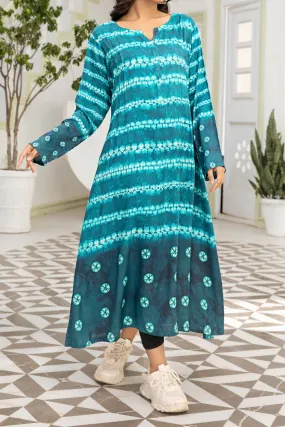 1PIECE DIGITAL PRINT LINEN KURTA  | DPLK-54