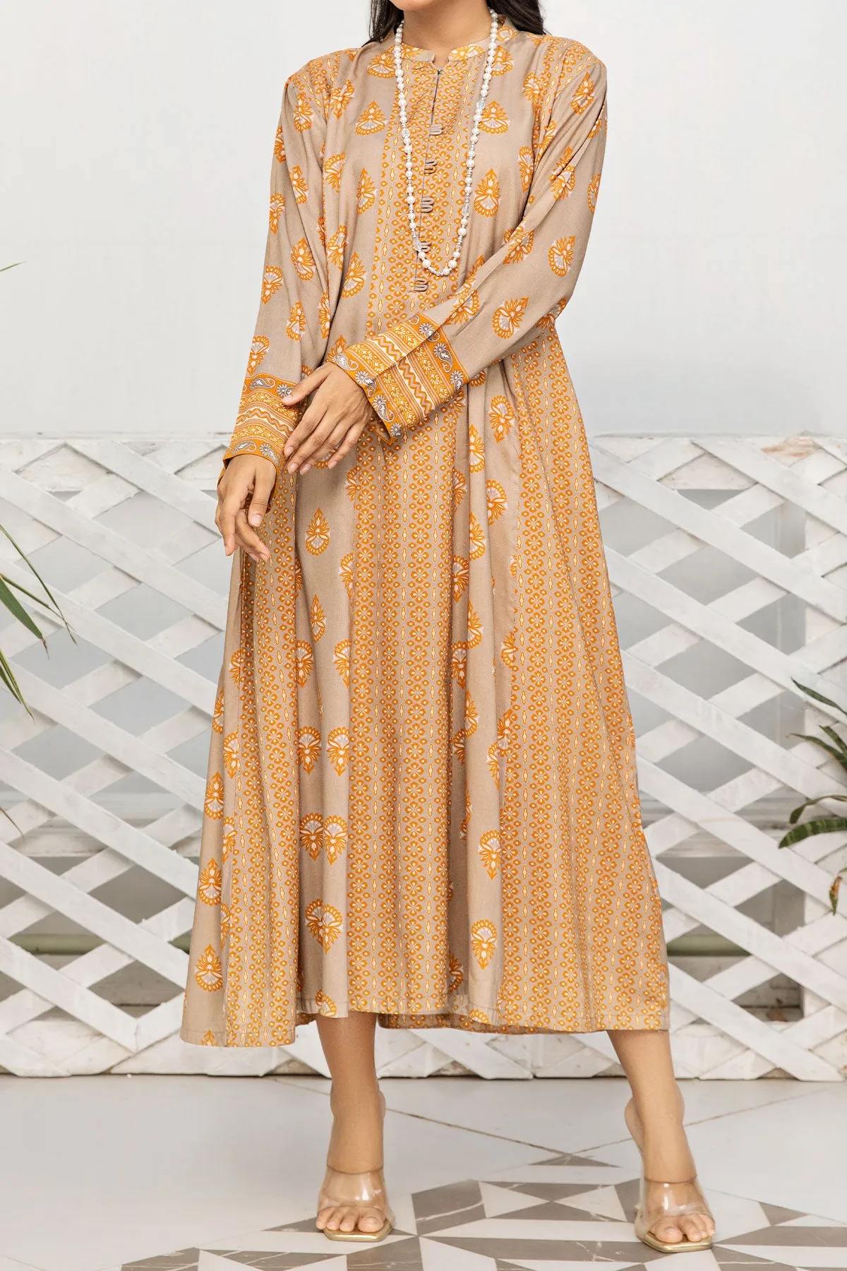 1PIECE DIGITAL PRINT LINEN KURTA  | DPLK-59