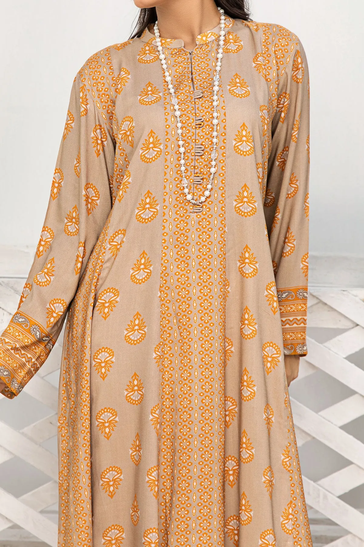 1PIECE DIGITAL PRINT LINEN KURTA  | DPLK-59