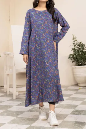 1PIECE DIGITAL PRINT LINEN KURTA  |  DPLK-76