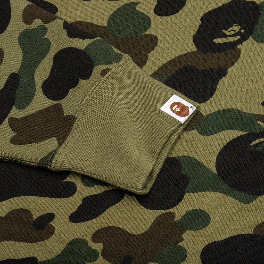 1st Camo Full Zip Hoodie - Green