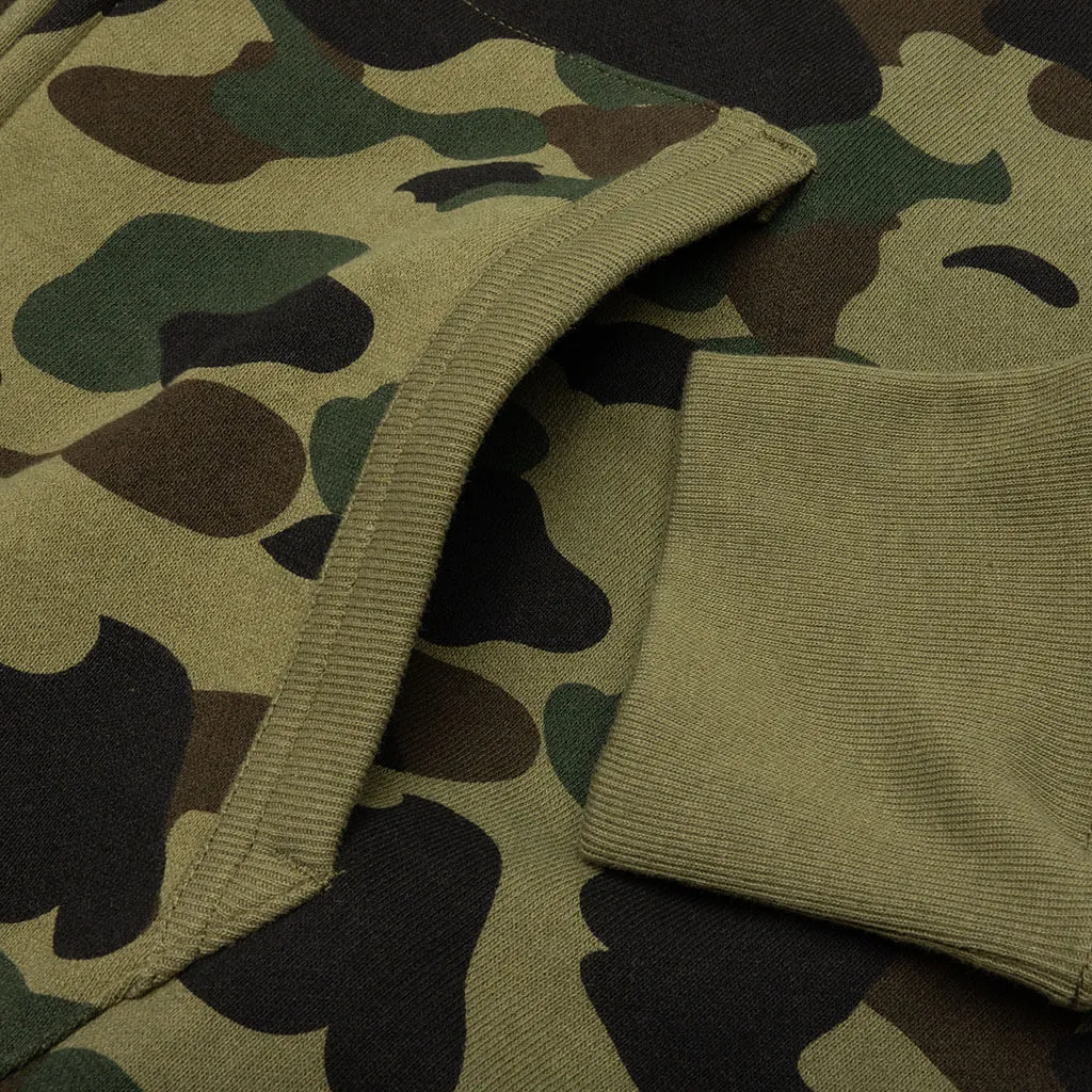 1st Camo Full Zip Hoodie - Green