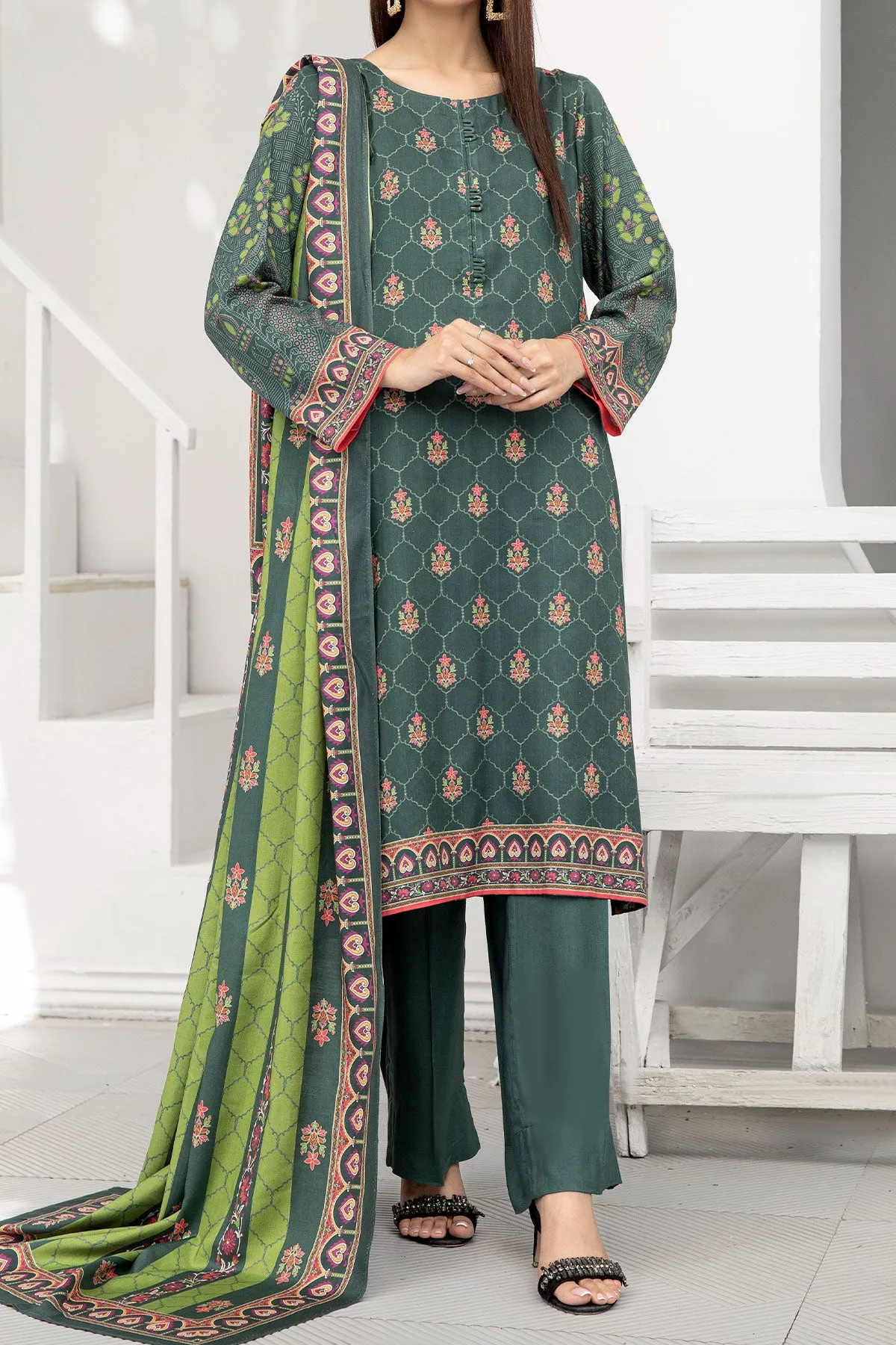 3 PIECE DIGITAL PRINT LINEN  | DPL-144