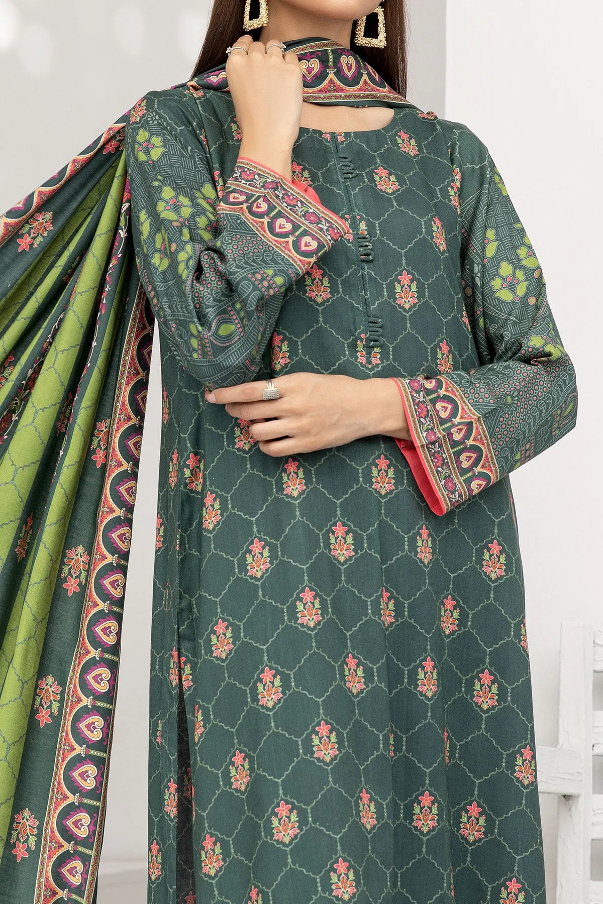 3 PIECE DIGITAL PRINT LINEN  | DPL-144