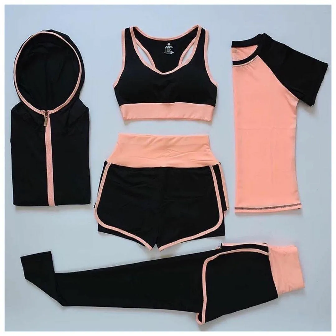 5 Piece Activewear Set