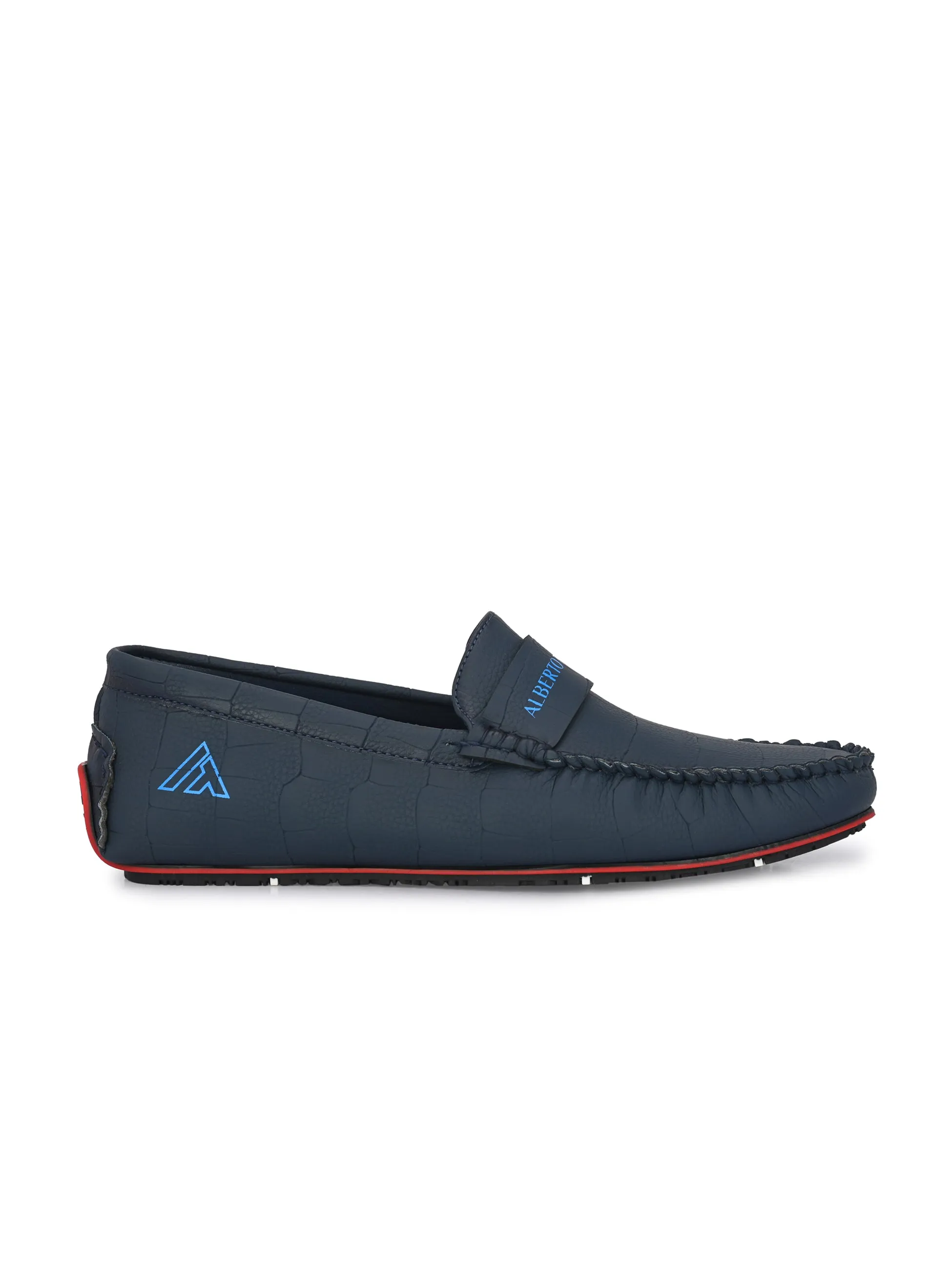 Alberto torresi Synthetic Navy Casual Loafers