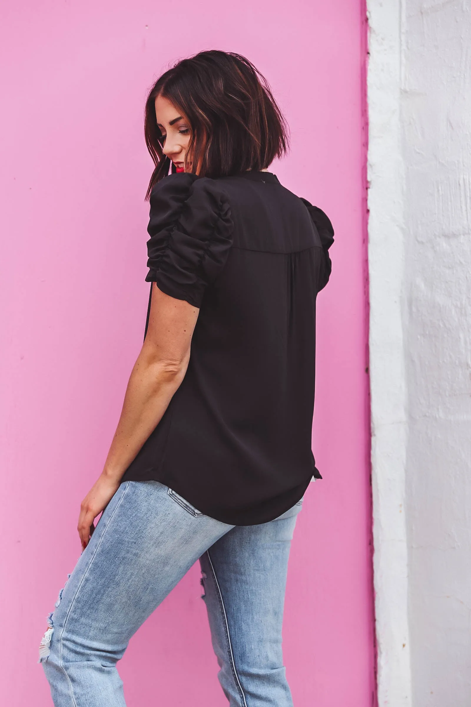 Amelia Top-Black