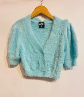 Aqua Mara Puff Short Sleeve Cardigan