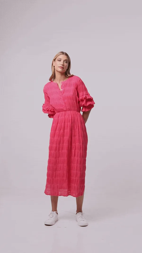 Aya Dress - Fuchsia Fun