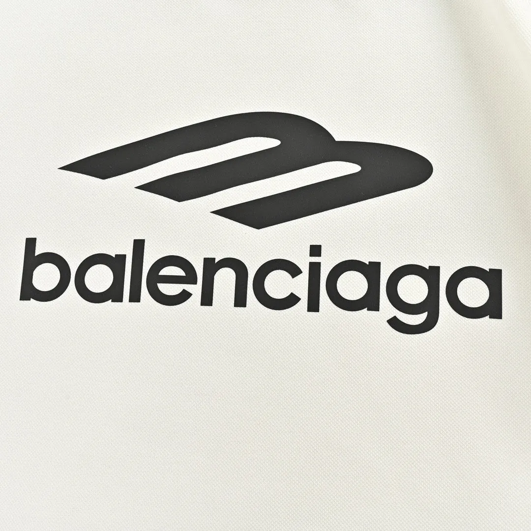 Balenciaga Long Sleeve Logo Shirt