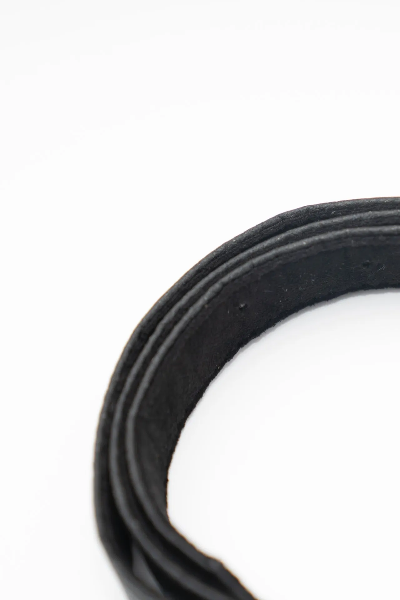 Berlin Piatex Thin Belt | Charcoal