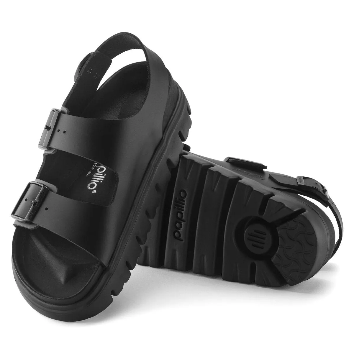 Birkenstock Women's Milano Chunky Exquisite Black Leather