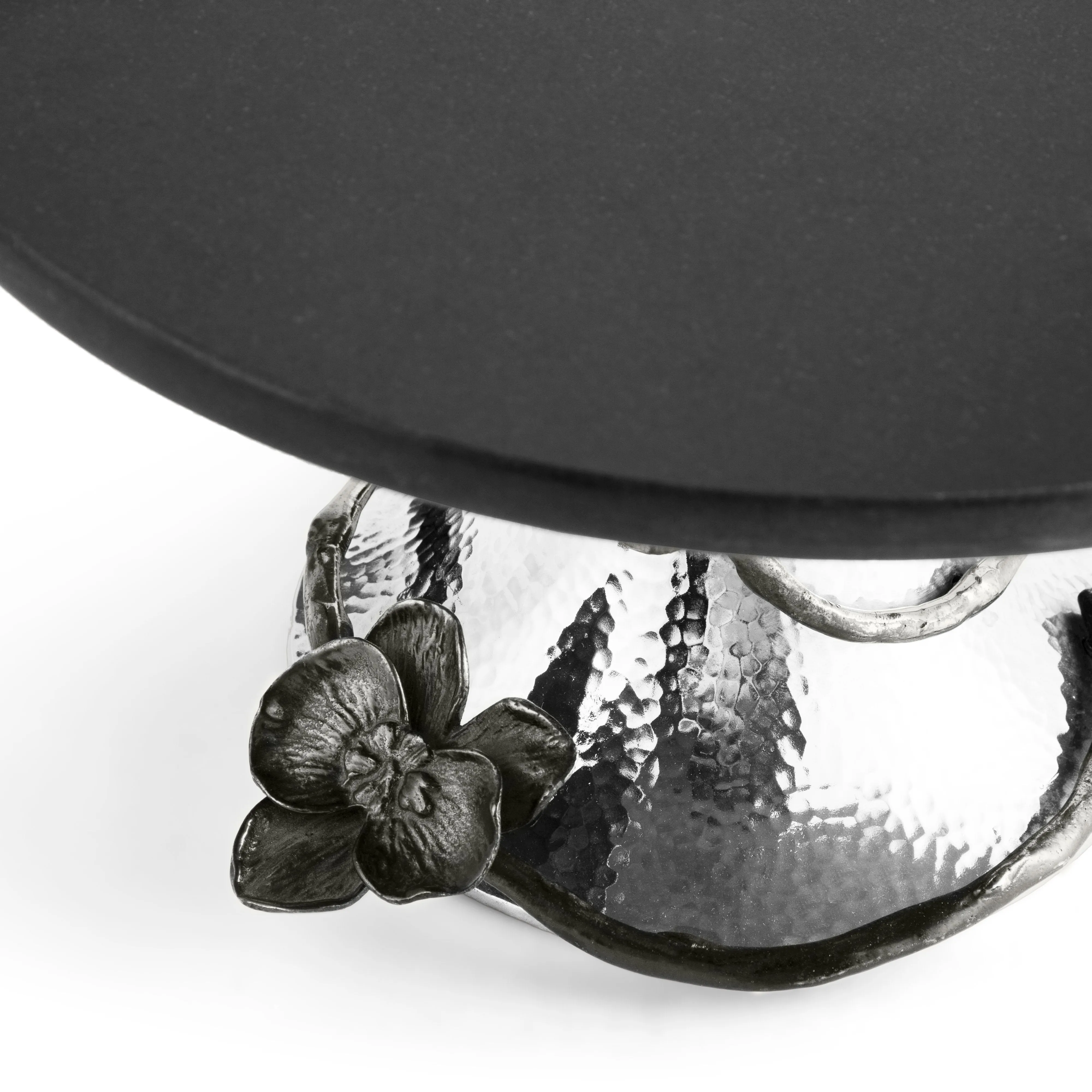 Black Orchid Cake Stand