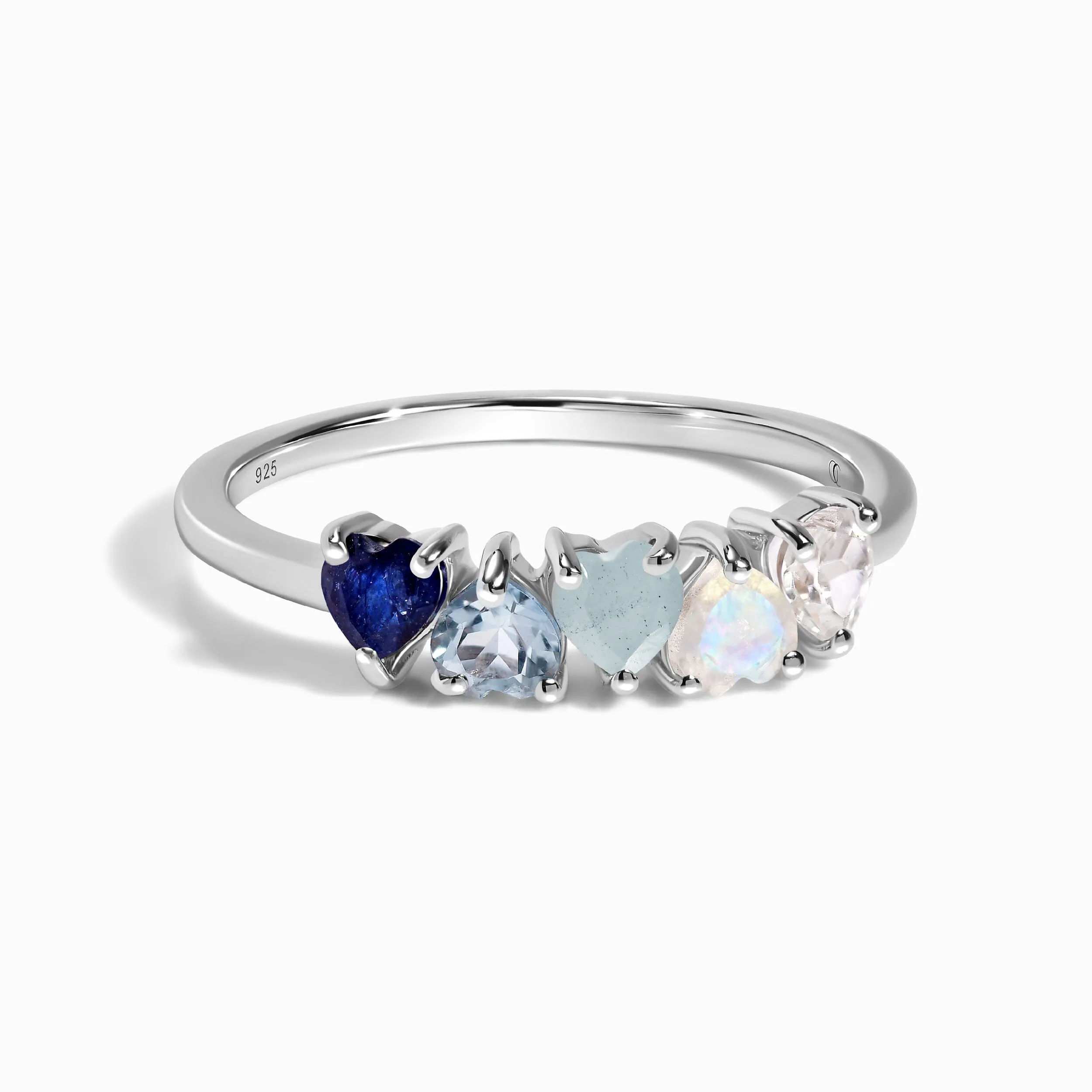 Blue Gradient Multigem Ring - Crush On You