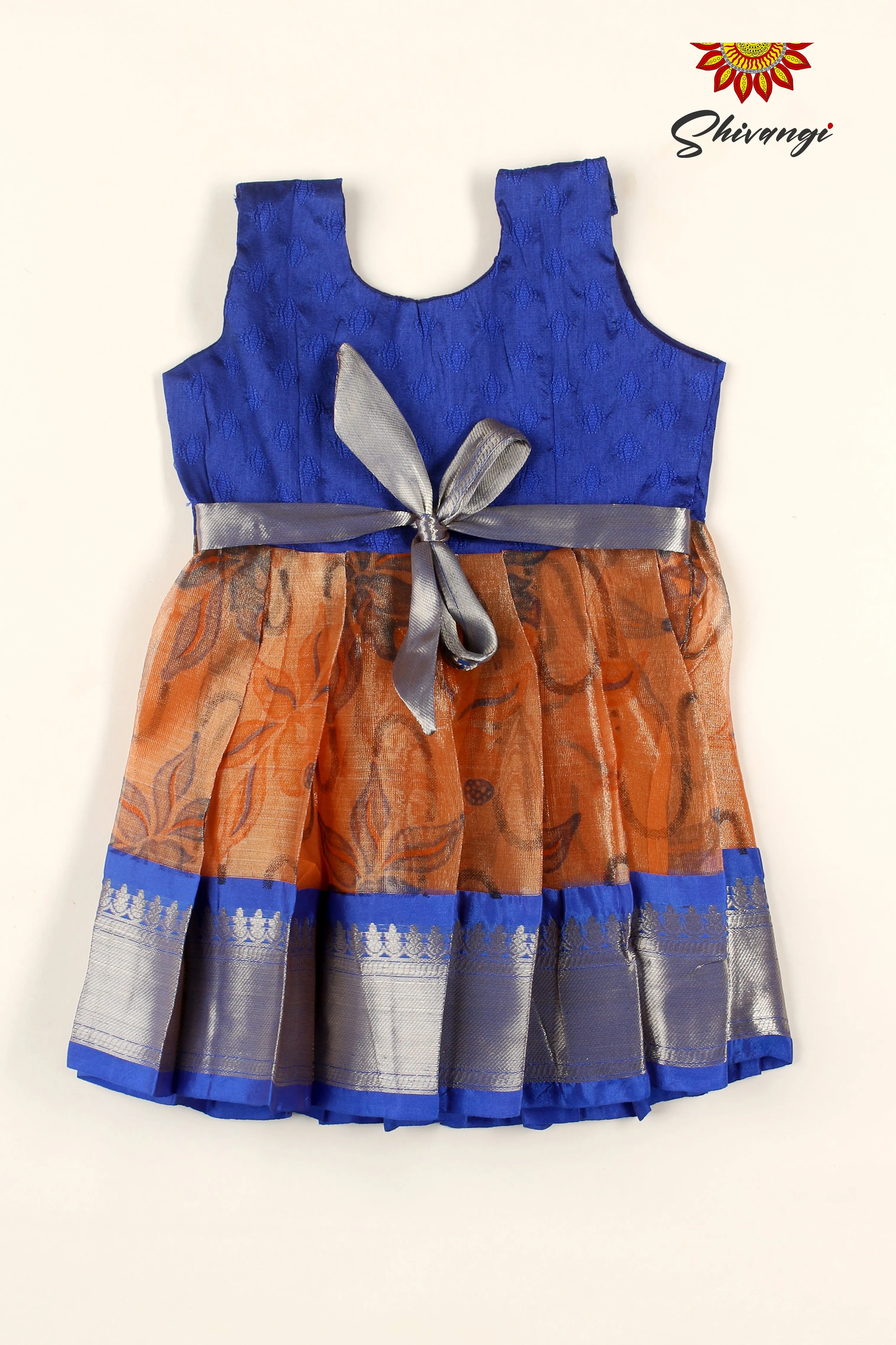 Blue Pink Lilly Baby Frock For Girls !!!