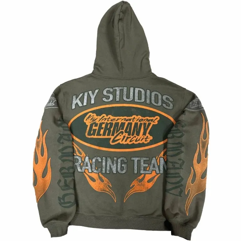 By Kiy Studios Germany Circuit Hoodie (Olive)