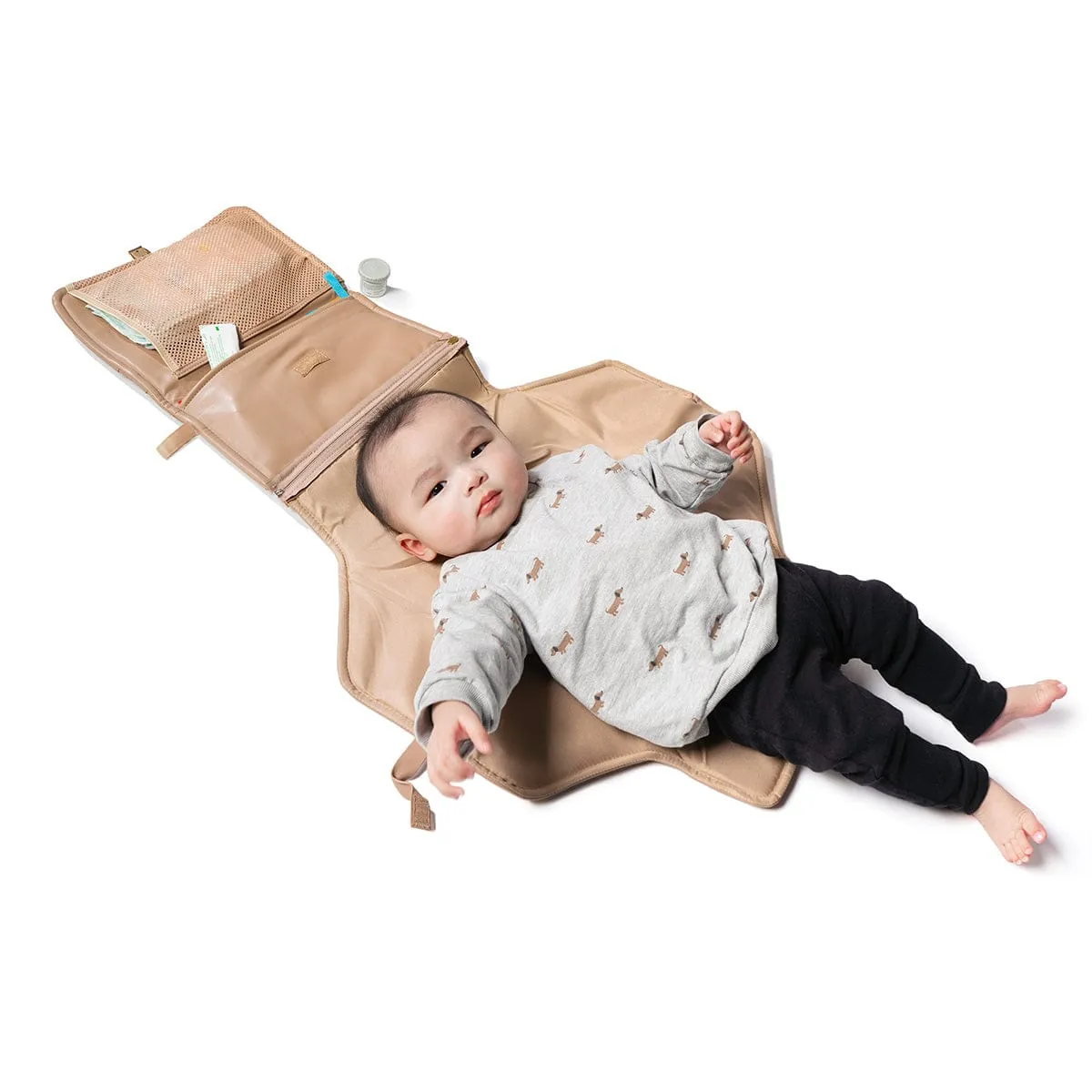 Camille Vegan Leather Diaper Change Pad | Multiple Colours