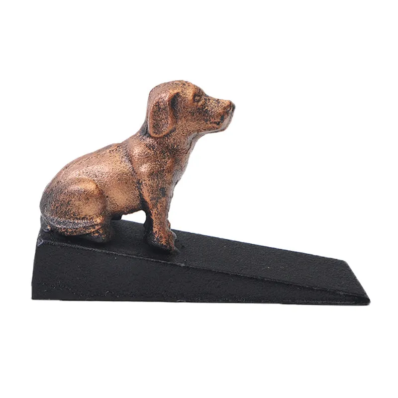 Cast Iron Metal Door Stop Decorative Animal Shaped Stopper