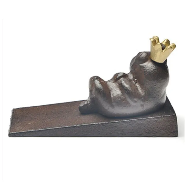 Cast Iron Metal Door Stop Decorative Animal Shaped Stopper