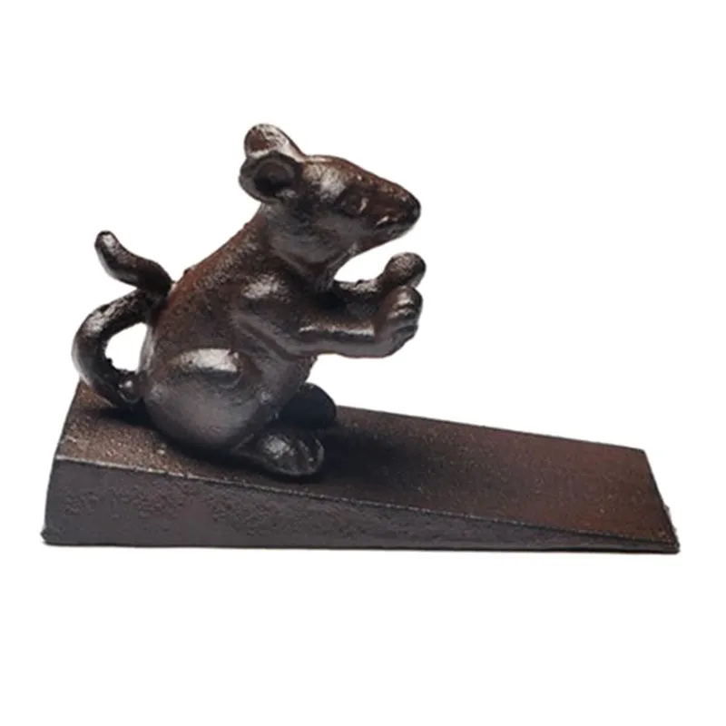 Cast Iron Metal Door Stop Decorative Animal Shaped Stopper