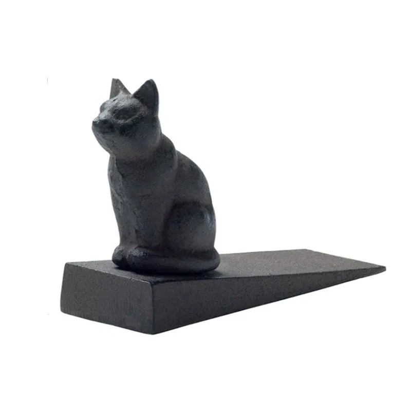 Cast Iron Metal Door Stop Decorative Animal Shaped Stopper