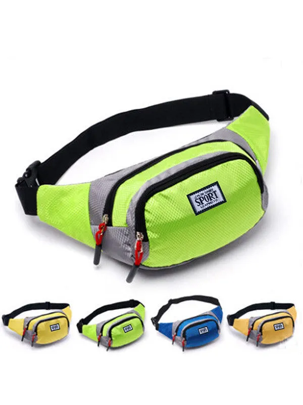 Casual Multi Waist Bag Travel Pocket