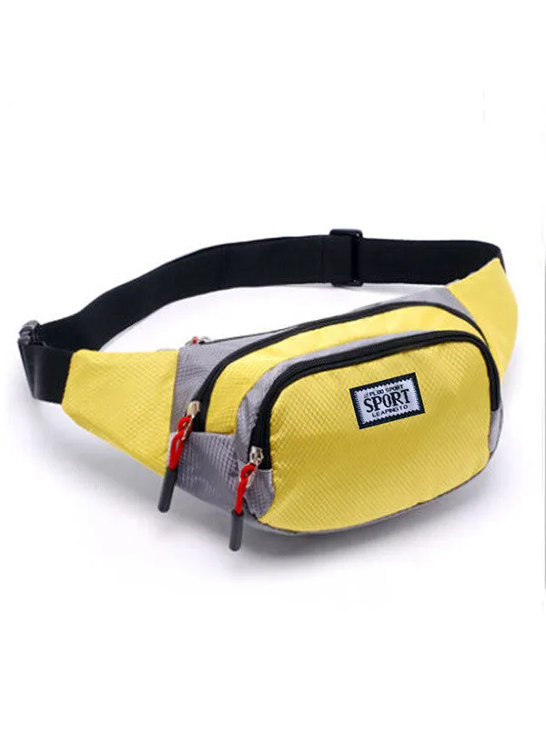 Casual Multi Waist Bag Travel Pocket