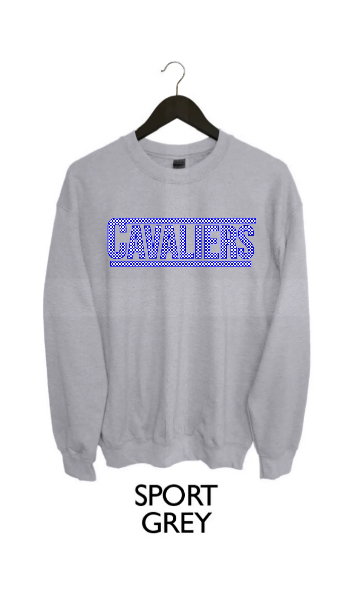 Cavaliers Checkered Tee | Choose your style | School Spirit