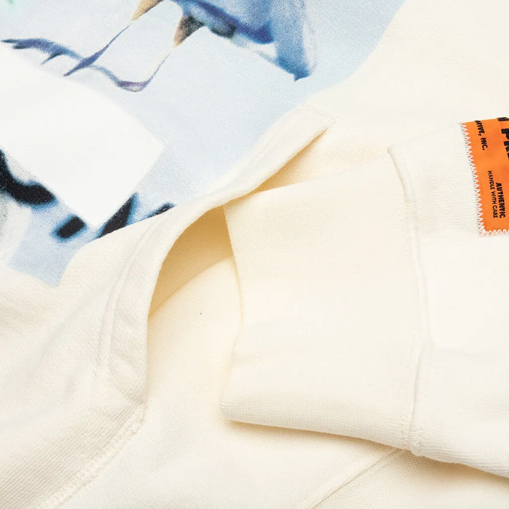 Censored Heron Hoodie - White/Light