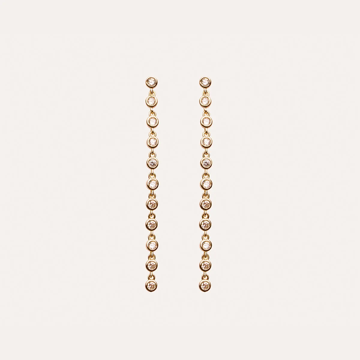 Chandelier Earrings in 14kt Gold Over Sterling Silver