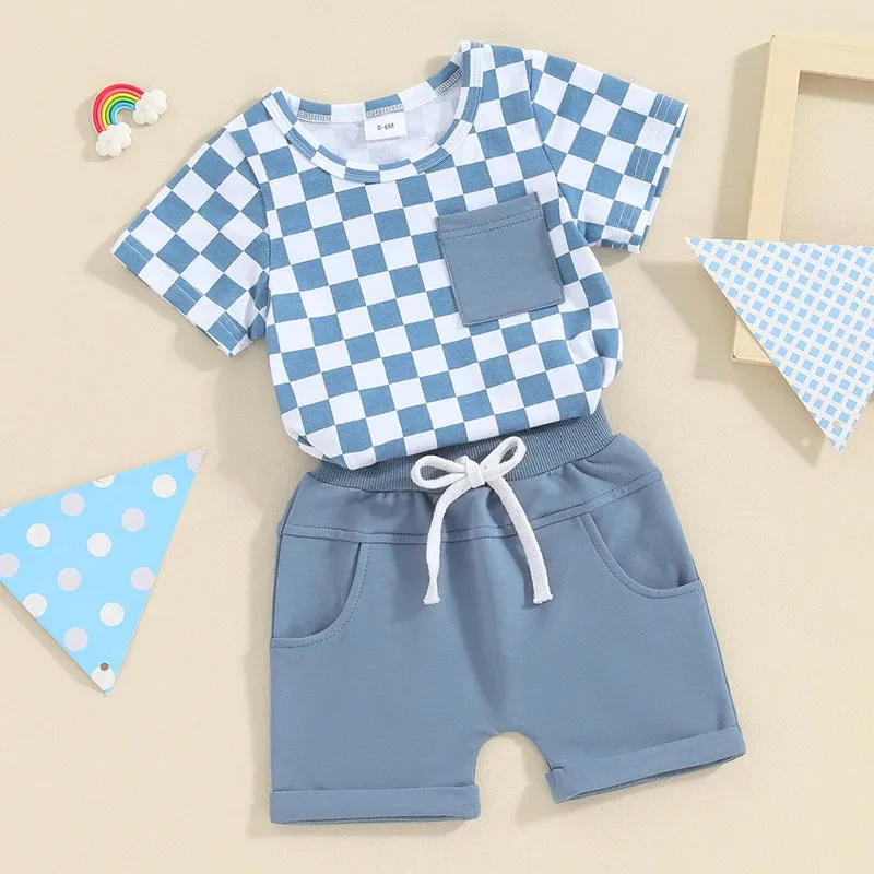 CHECKERS Front Pocket Summer Outfit