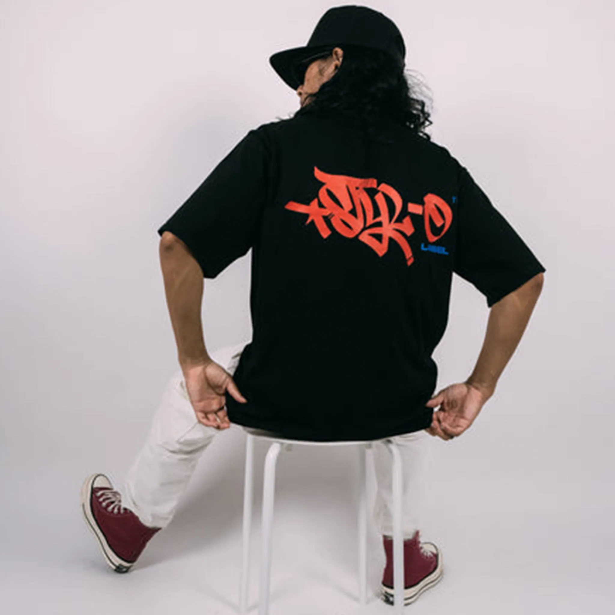 Classic Tag T-shirt (Red/Black)