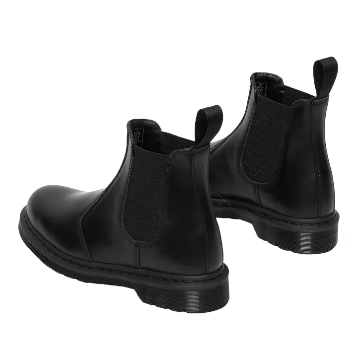 Dr Martens chelsea boots 2976 mono in smooth leather 25685001 black