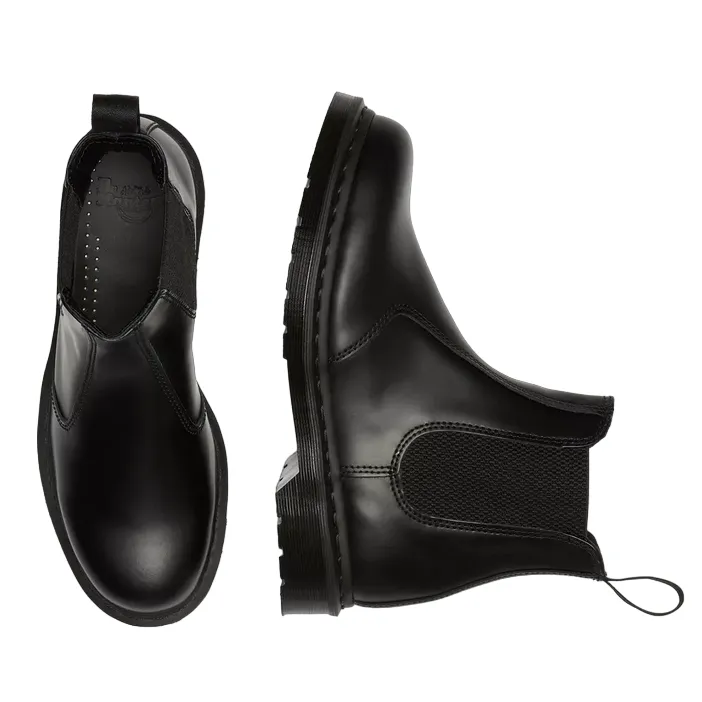 Dr Martens chelsea boots 2976 mono in smooth leather 25685001 black