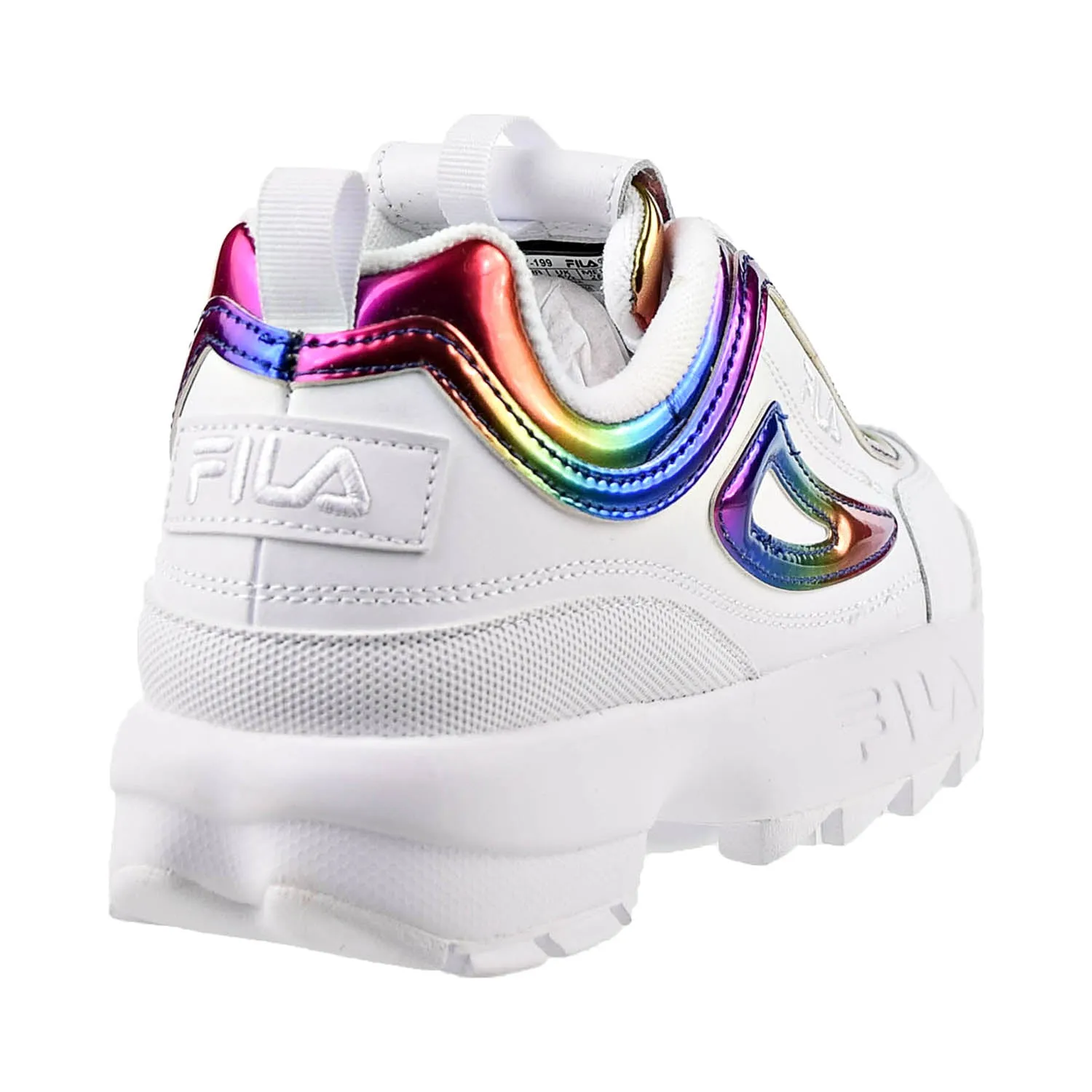 Fila Disruptor II Chrome Women's Shoes White-Multi