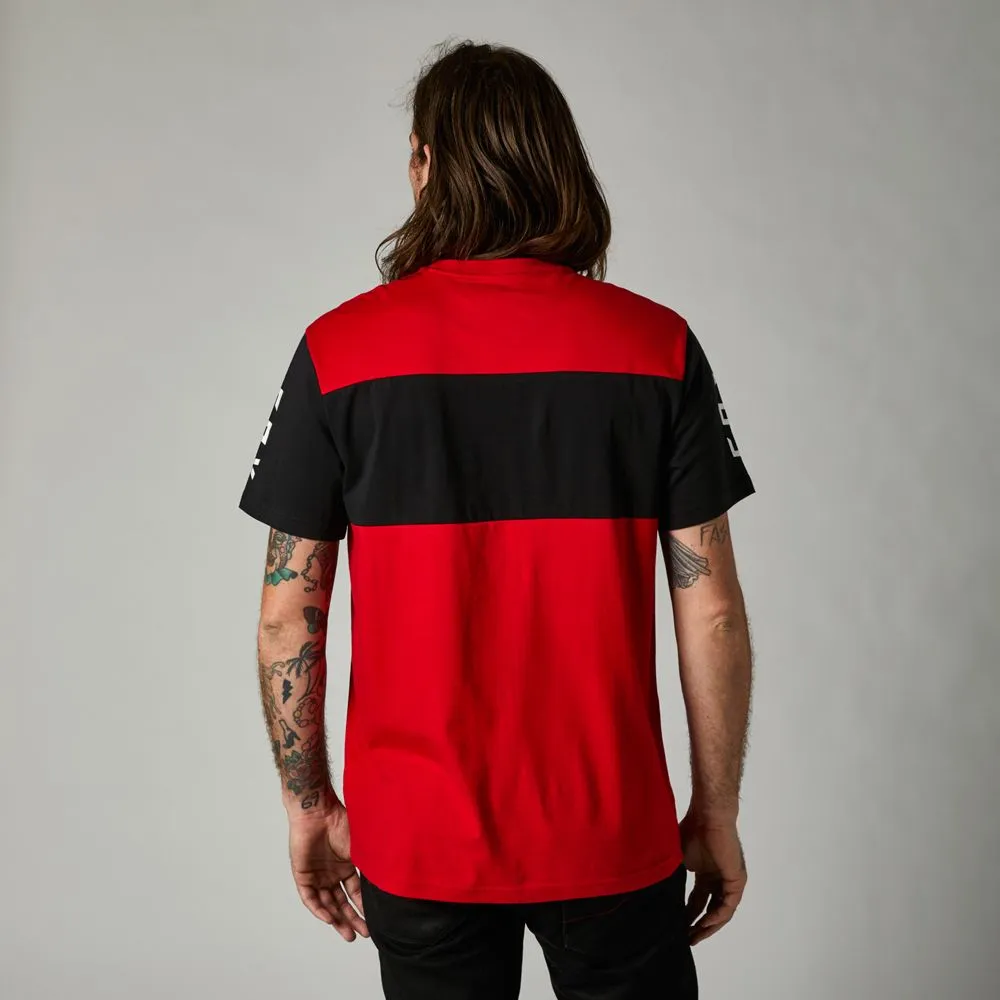 Fox Men's Mirer Crew Tee Flame Red