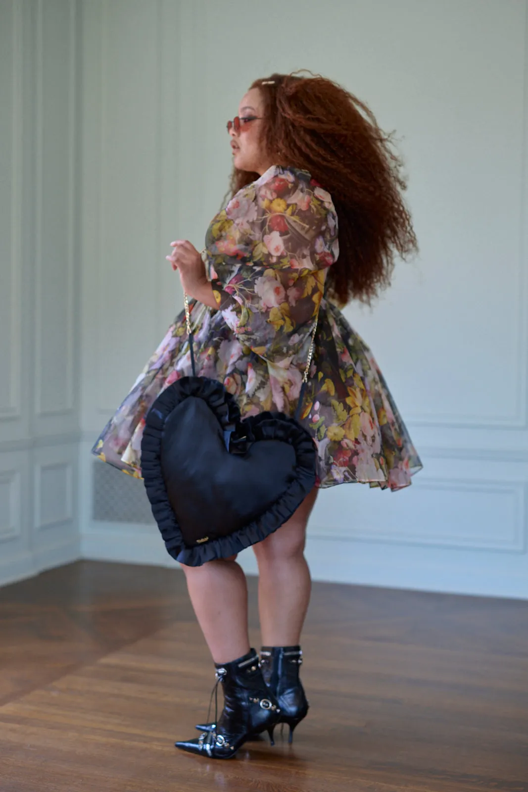 Fête des Fleurs Puff Dress