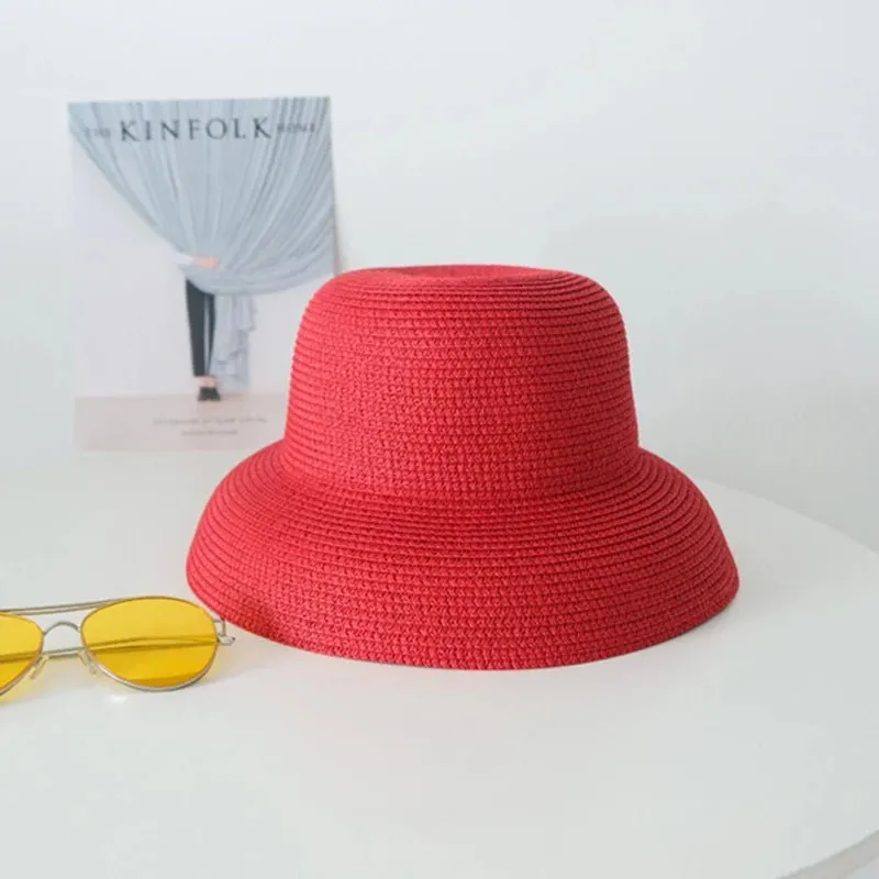 Handmade Hepburn Style Summer Sun Hat