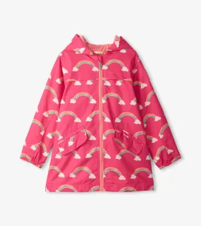 Hatley Summer Rainbow Spring Field Microfibre Jacket