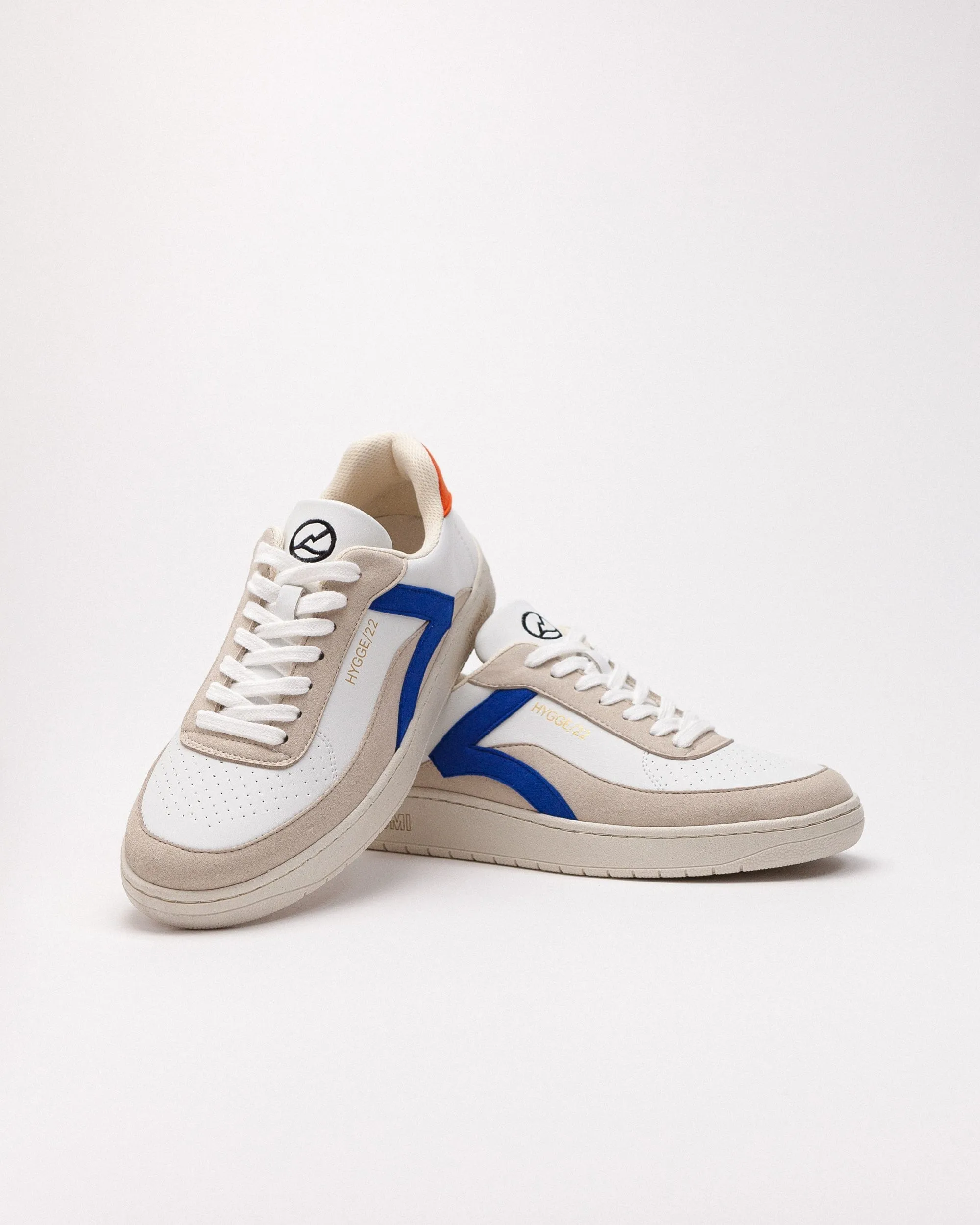 Hygge/22 Unisex Vegan Suede Sneakers | Papaya Blue