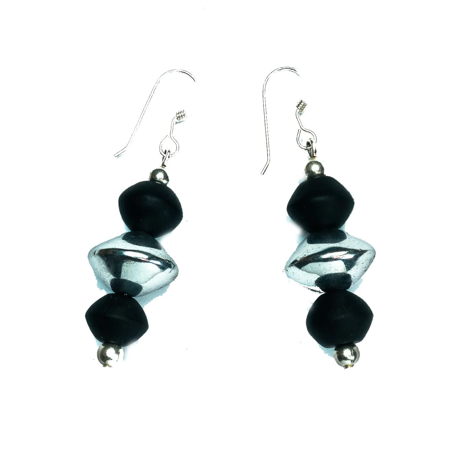 Industriel Resin Earrings- Lunette