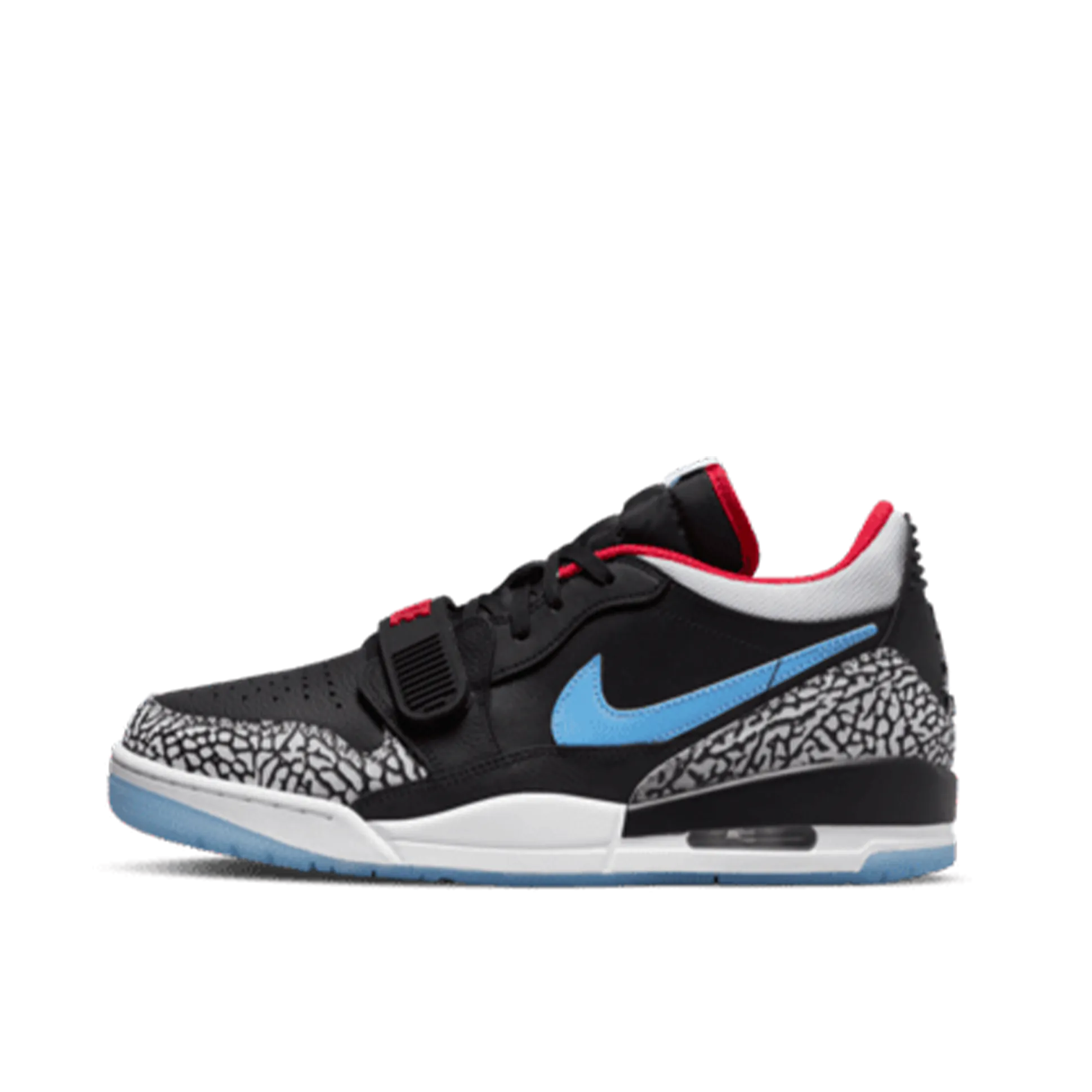 Jordan Legacy 312 Low Black Valor Blue