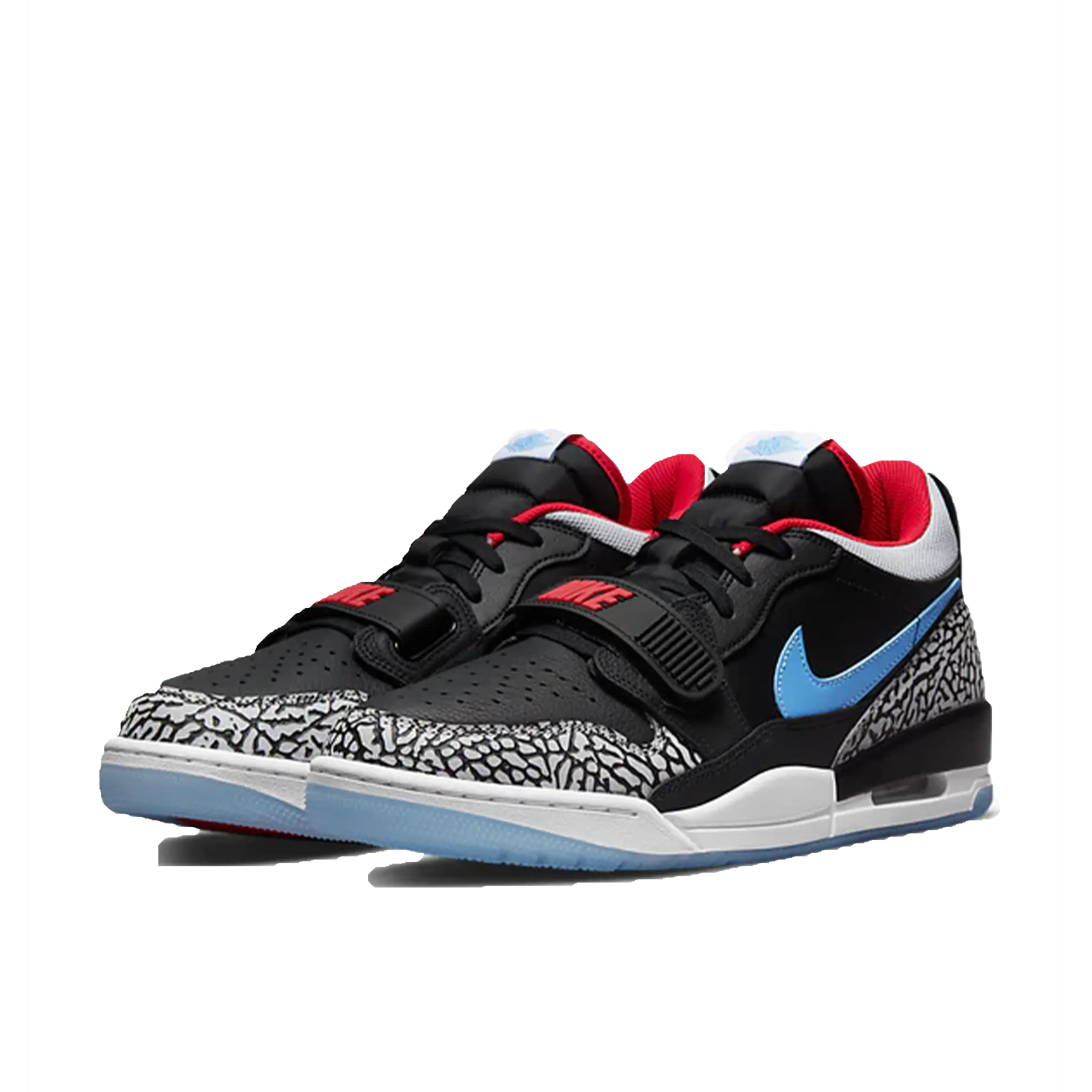 Jordan Legacy 312 Low Black Valor Blue