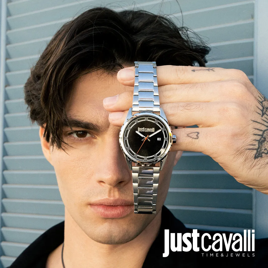 Just Cavalli Stainless Steel Analog Men's Watch JC1G082M0545