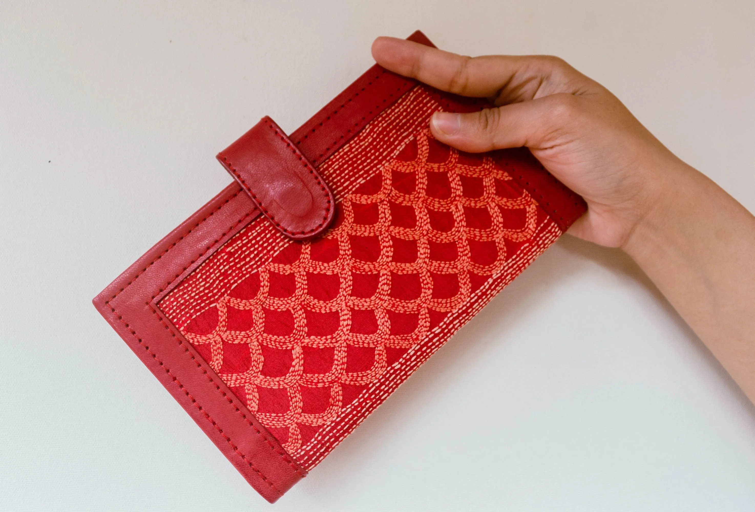 Kaisori Kantha wallet Buttercup