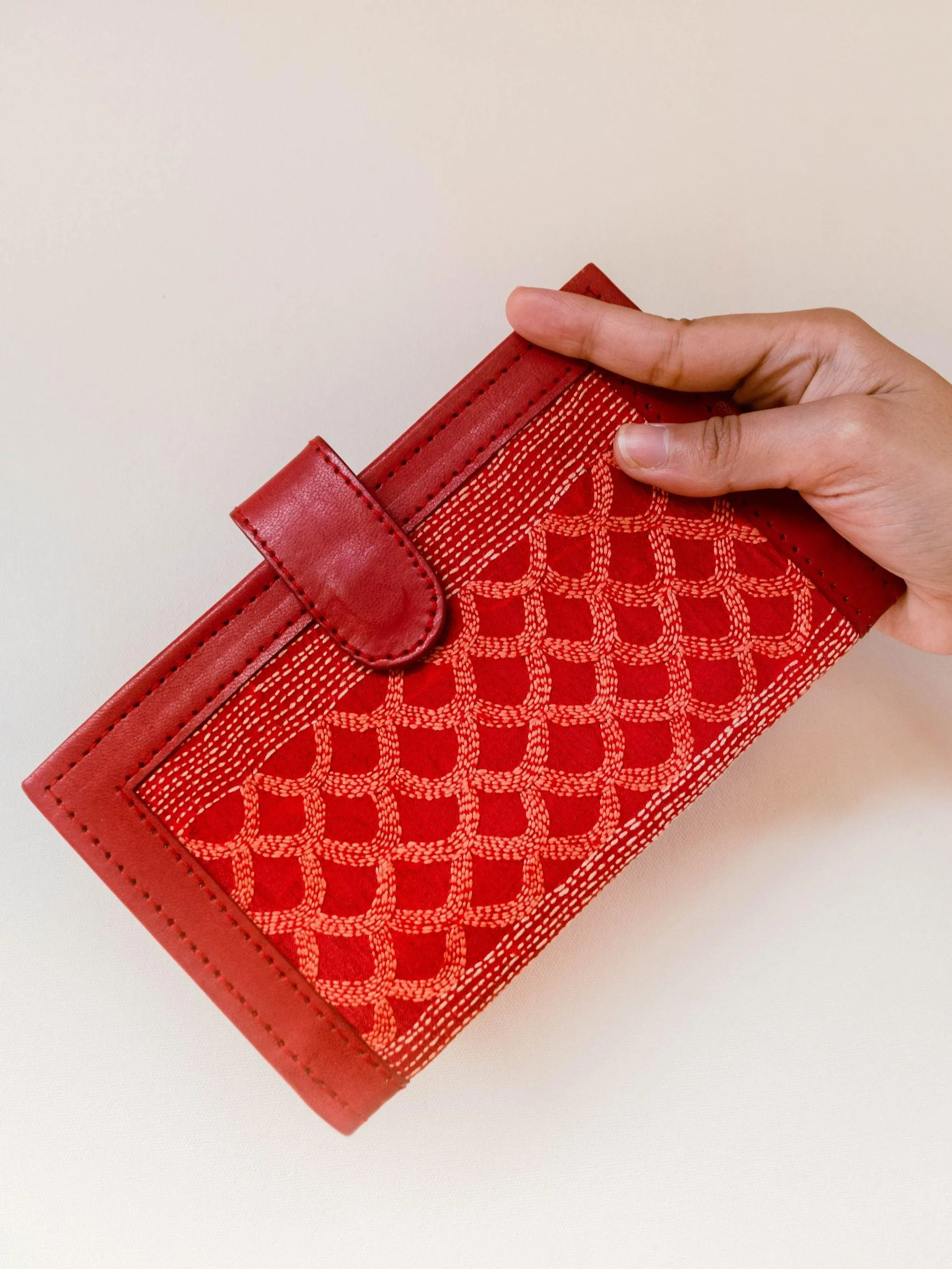 Kaisori Kantha wallet Buttercup