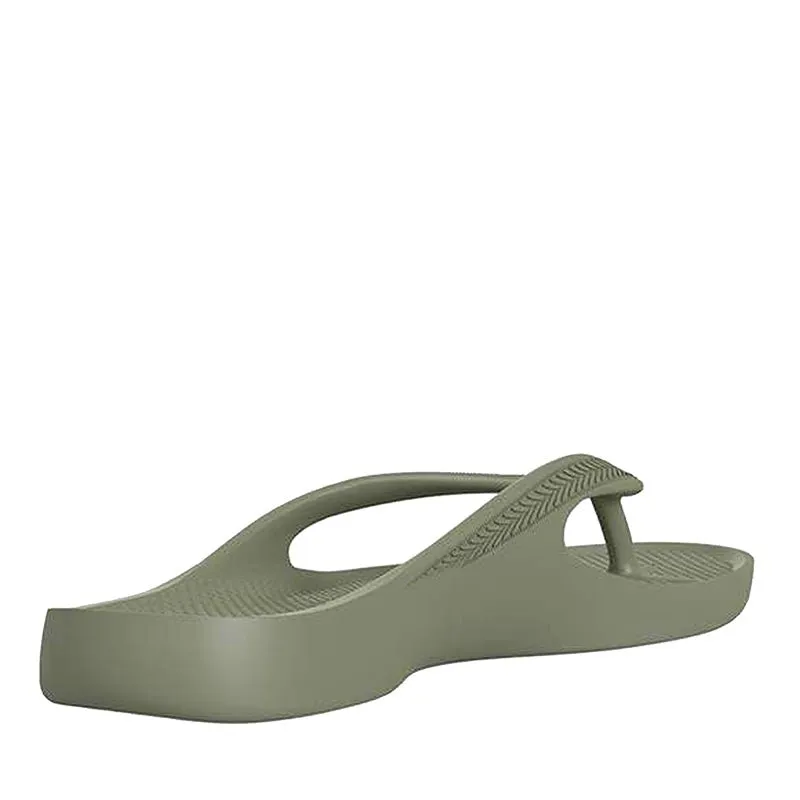 Khaki Arch Support Orthotic Unisex Thongs